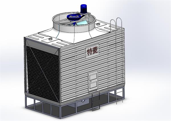 冷卻塔降噪廠(chǎng)家逆流方形冷卻塔